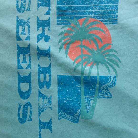 Tribal Seeds Beach Sunset Reggae T-Shirt Mens S/S Sz L - New - Picture 2 of 5